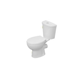Eastbrook Cheverney WC Pan and Cistern with Loire Soft Close Seat