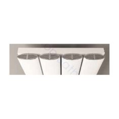 Eastbrook Malmesbury Vertical Aluminium Radiator 1800 x 185mm – Matt Anthracite