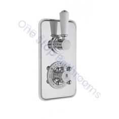 Bayswater Twin Concealed Shower Valve with Diverter
