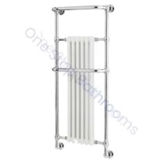 Bayswater Traditional Franklyn 1365mm White Towel Rail