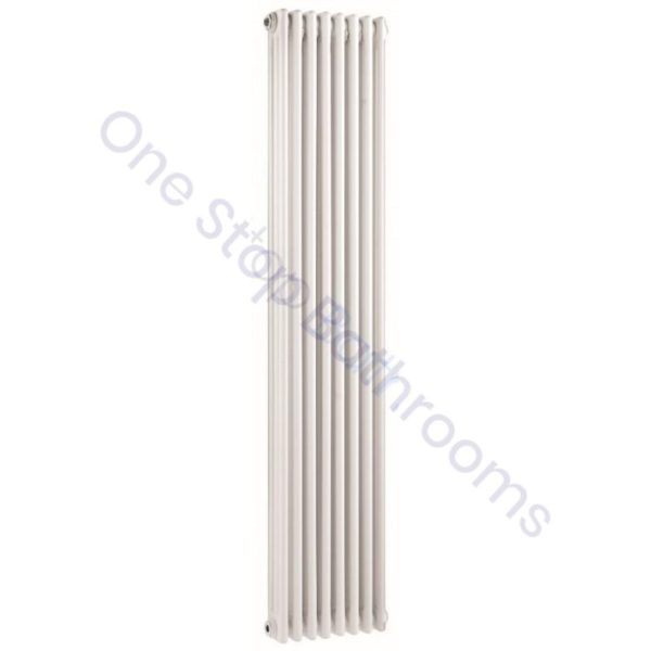 Bayswater Traditional Nelson 1800 x 400mm Triple Vertical Radiator White