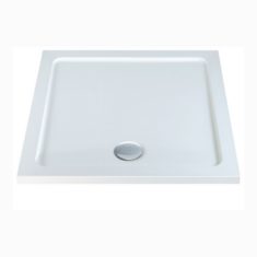 Mere Coral 900mm Square Low Level Shower Tray