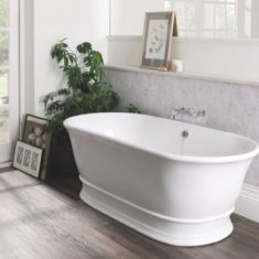 BC Designs Cian®Cast Solid Surface Bampton Bath 1740 x 760mm