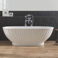 BC Designs Cian®Cast Solid Surface Casini Bath 1680 x 750mm