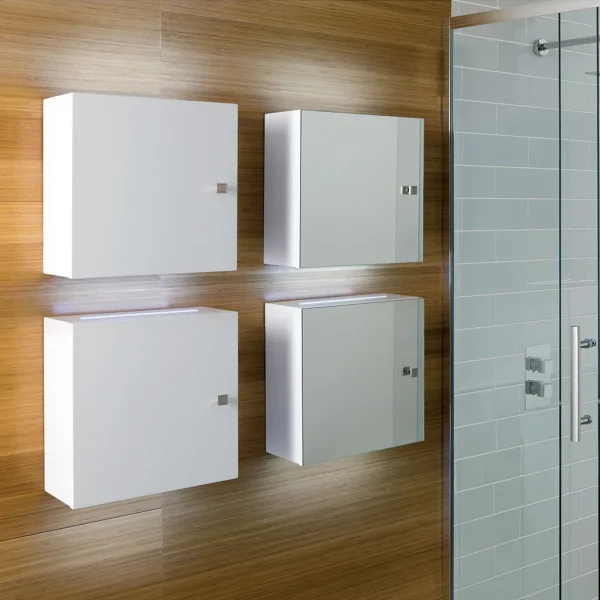 Oslo Square 400 Wall Mounted Bathroom Cabinet