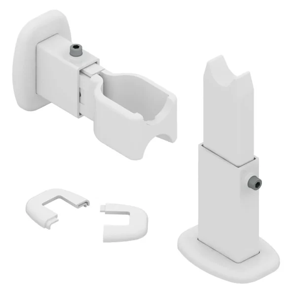 Room Divider Bracket Set for Towel Rails