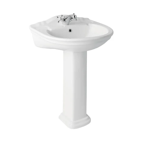 Tamarind Basin 2 Tape Hole White