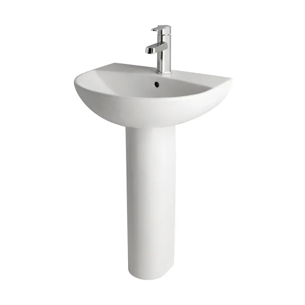 Farringdon/Northall 1 Tape Hole Basin White