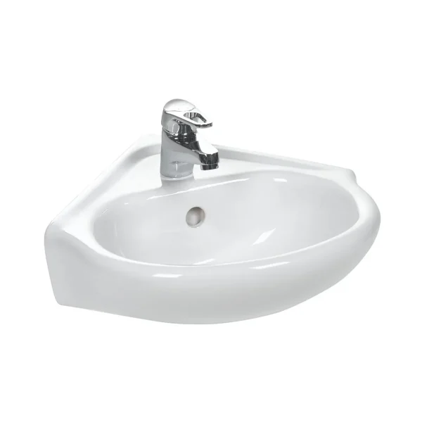 Kompact corner cloakroom basin 1TH