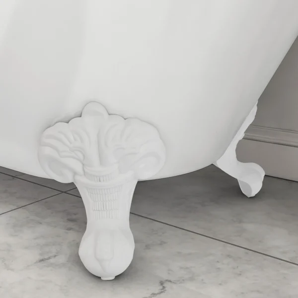 Matt White Freestanding Bath Feet