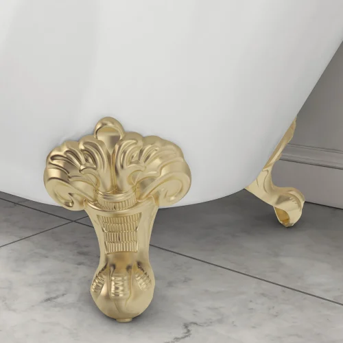Brushed Brass Freestanding Bath Feet