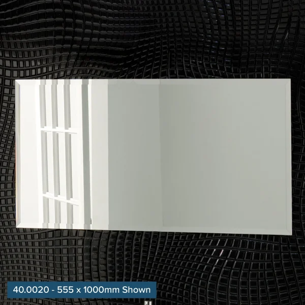 Plain Rectangular Wall Mounted Mirror