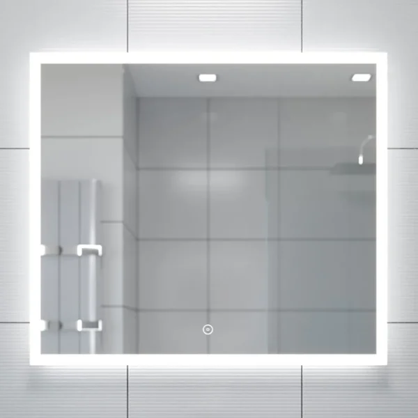 Pegella Rectangular LED Wall Mounted Demister Mirror