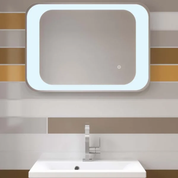 Treviso 700 x 500 Rectangular Landscape LED Mirror