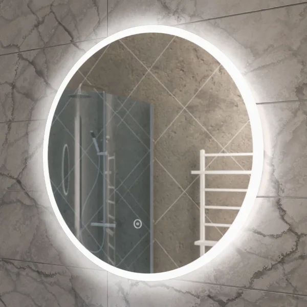 Conza Circular LED Demister Mirror