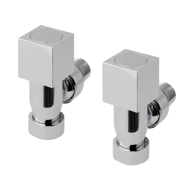 Square Angled Radiator Valves