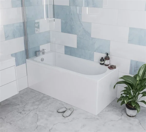 Henbury 1600 x 700 Single Ended Straight Bath