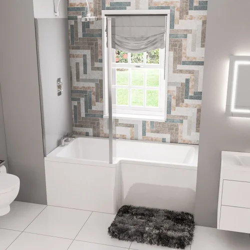 Portland 1500 Left Hand L-Shape Bath