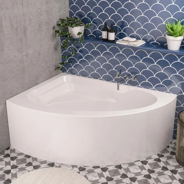 Lundy 1500 x 1040 Right Hand Offset Corner Bath