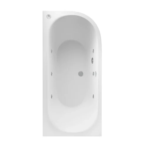 Beauforte Biscay 1700x800 (440) LH 6 jet whirlpool