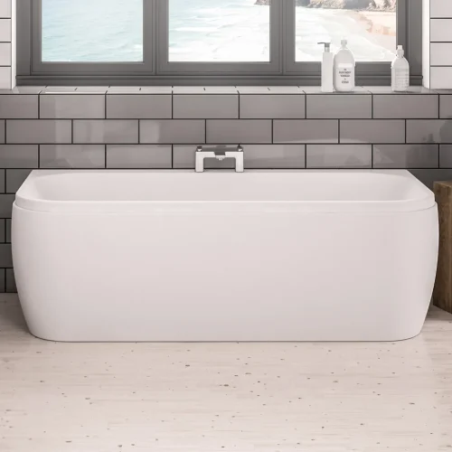 Malin D Shape 1700 One Piece Front Wrap Around Bath Panel