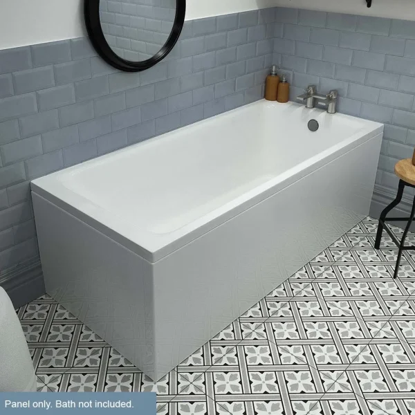 Beauforte End Panel White, Height 560mm