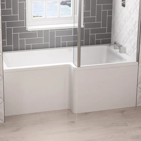 Portland L - Shape front panel 1600x560 Beauforte