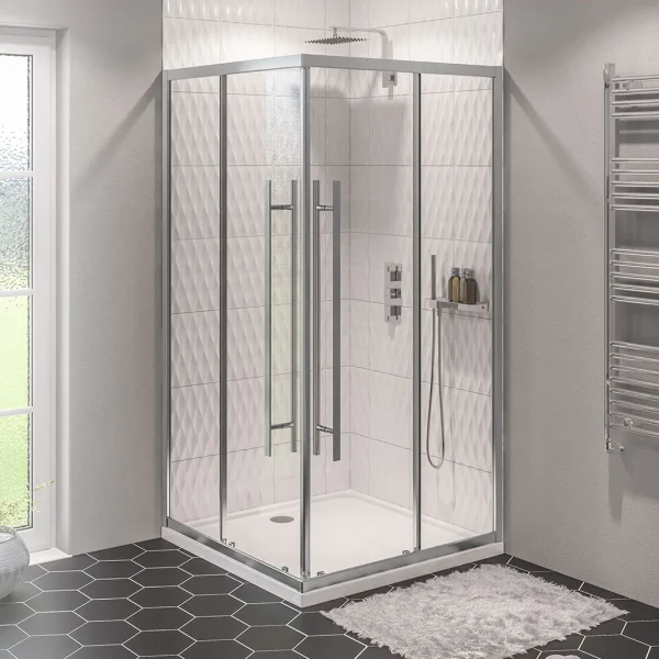 Vantage 2000 Offset 900 x 700 Corner Entry Shower Enclosure