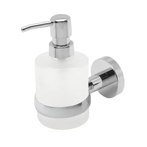 Genoa glass soap dispenser