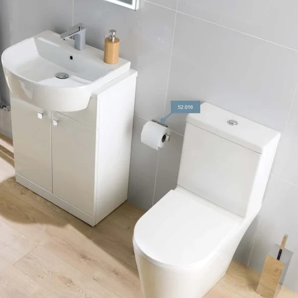 Genoa Covered Toilet Roll Holder