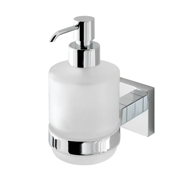 Rimini glass soap dispenser