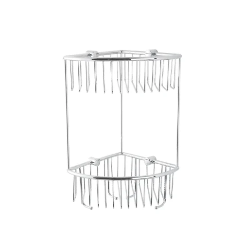 Double corner basket
