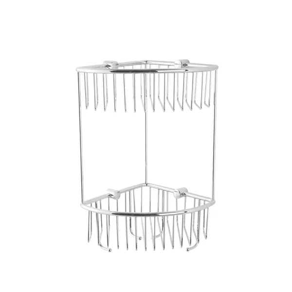 Double corner basket
