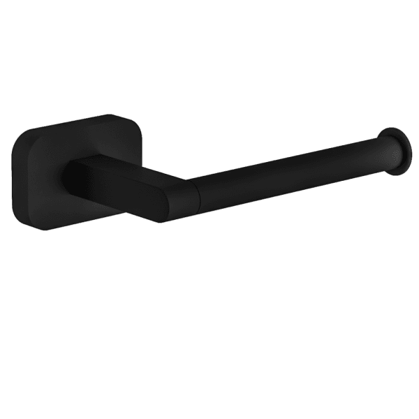 Asti Matt Black Toilet Roll Holder