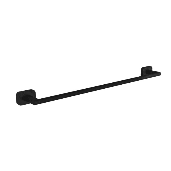 Asti Matt Black Towel Rail