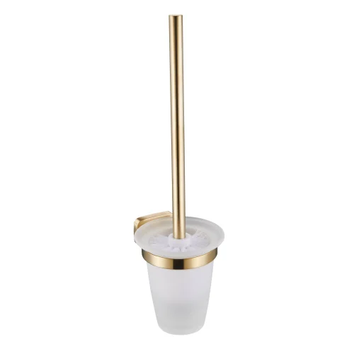 Asti Brushed Brass Toilet Brush Holder