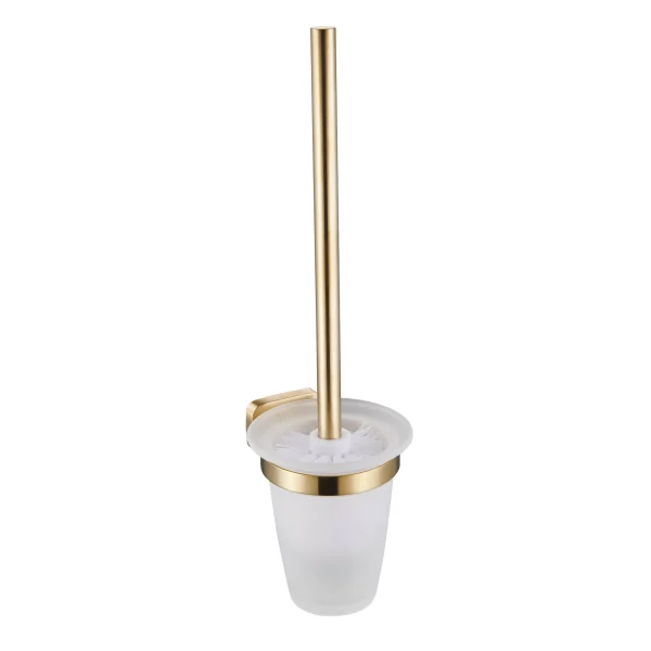 Asti Brushed Brass Toilet Brush Holder