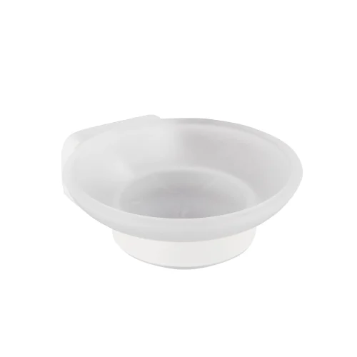 Asti Matt White Soap Dish Holder
