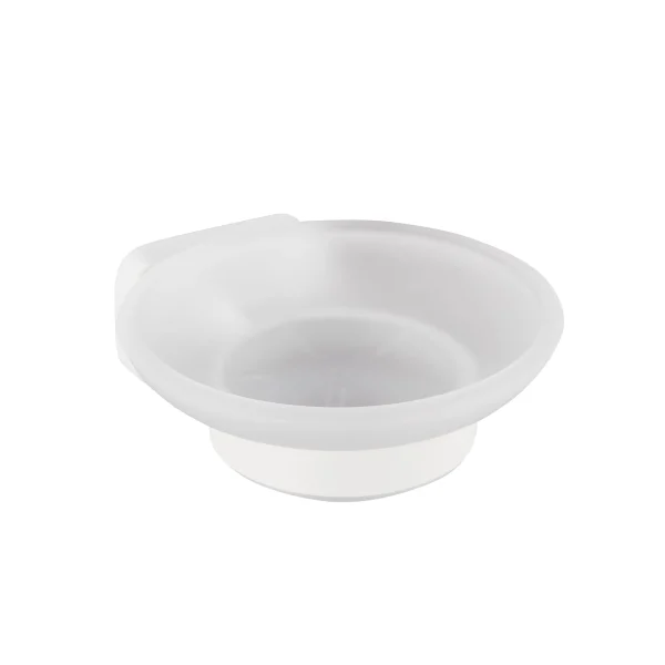 Asti Matt White Soap Dish Holder