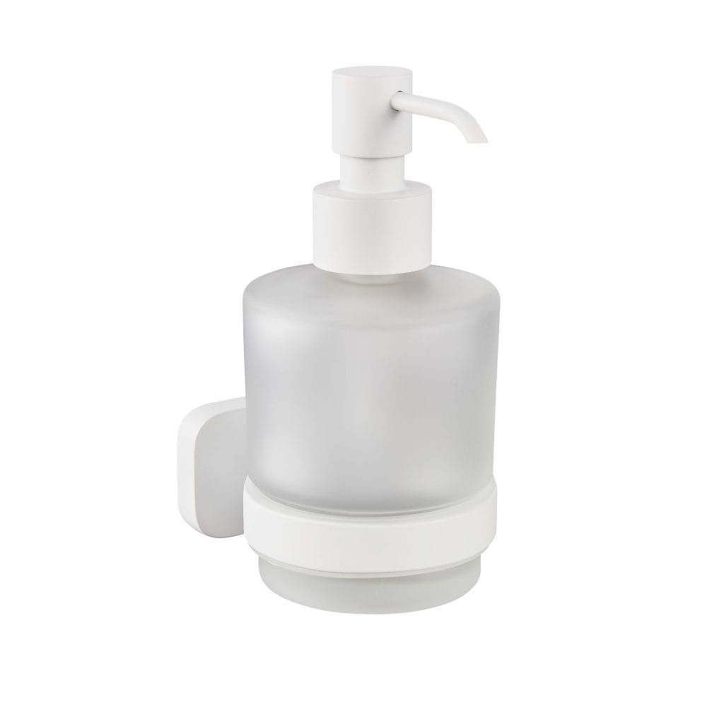 Asti Matt White Soap Dispenser