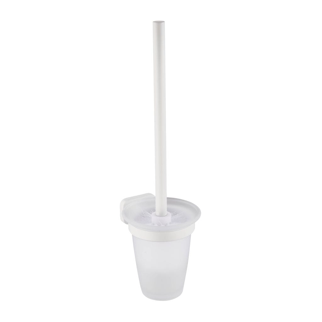 Asti Matt White Toilet Brush Holder