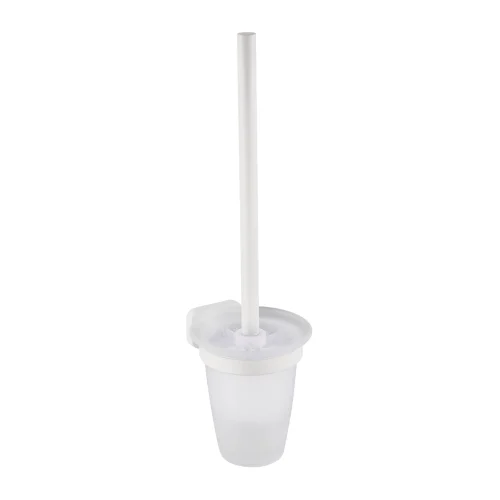 Asti Matt White Toilet Brush Holder