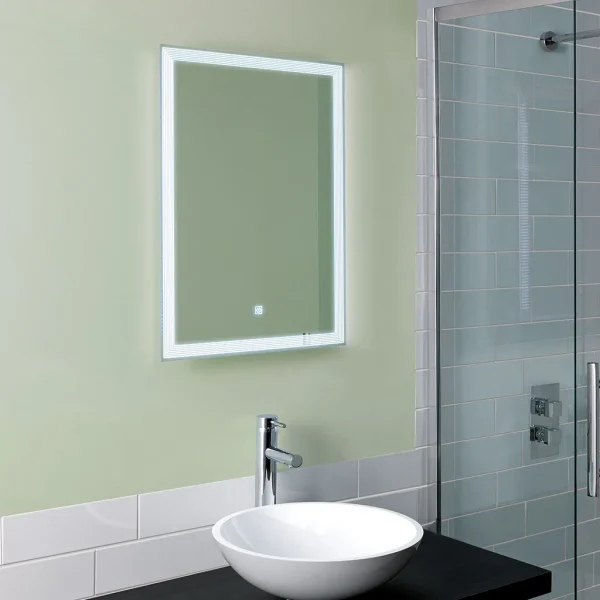 Ettrick 500 x 700 Rectangular LED mirror