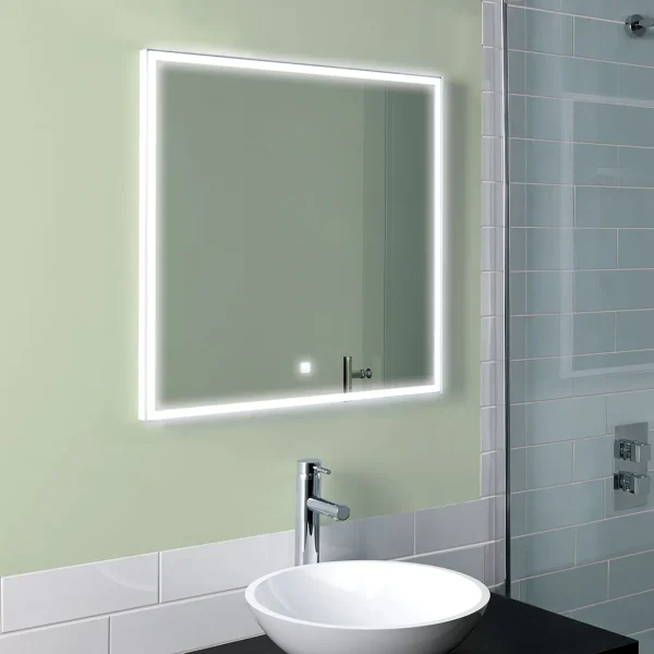 Esk Rectangular LED Demister Mirror
