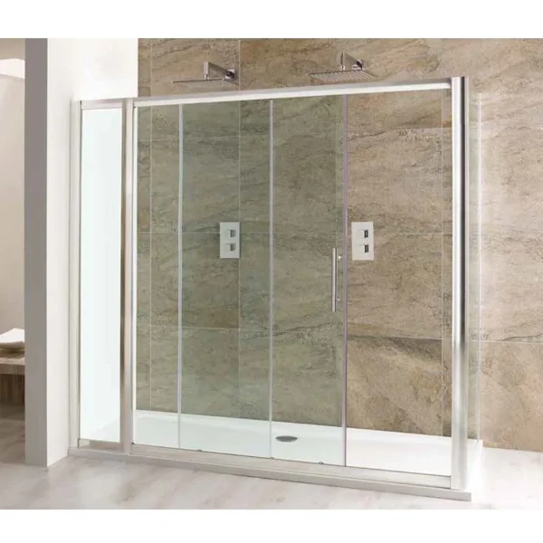 Volente inline panel with shelves
