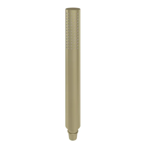 Brushed Brass Round Shower Hand Set