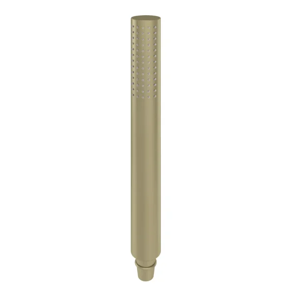 Brushed Brass Round Shower Hand Set