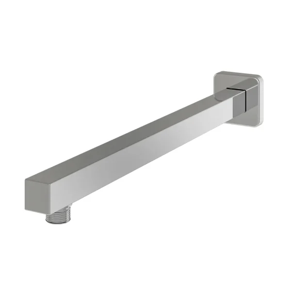 Chrome Square Fixed Over Head Shower Arm