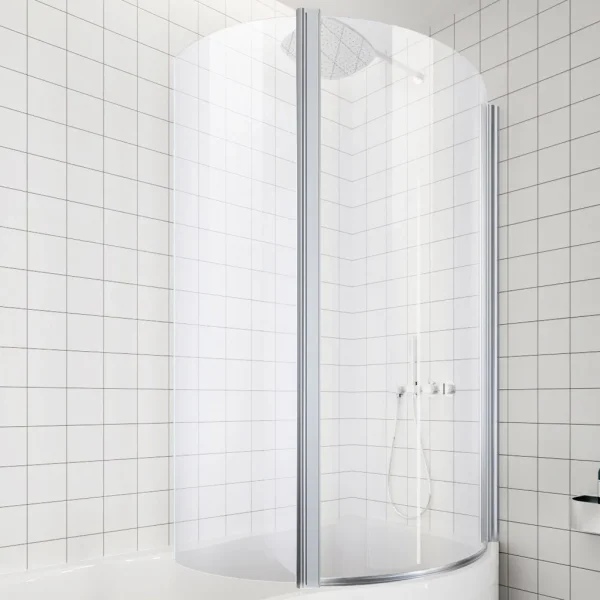 Beaufort Right Handed Shower Bath Screen Type 2 Folding Doors