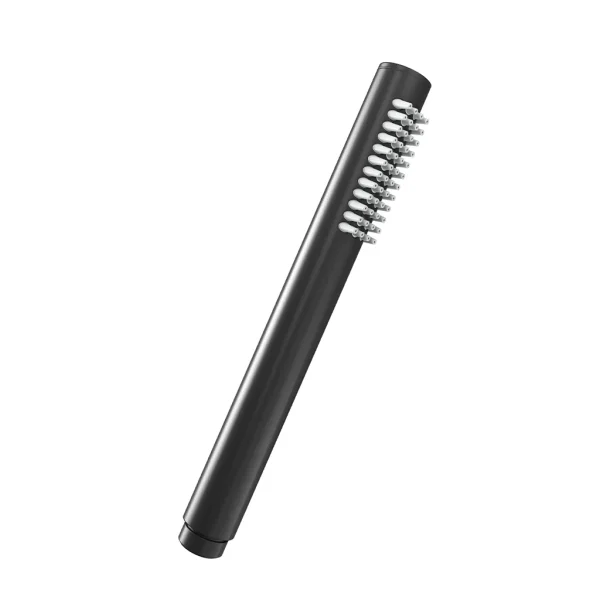 Type 20 Smooth Matt Black Round Shower Handset
